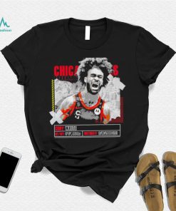 Coby White number 0 Chicago Bulls basketball player pose paper gift shirt