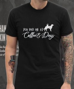 Coffee and Dogs Crewneck Shirt