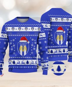 Colchester United Ugly Christmas Sweater Ideal Gift For Fans