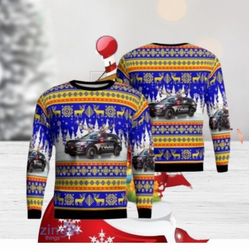 Coldwater Michigan Coldwater City Police Department Ugly Christmas Sweaters Style Gift