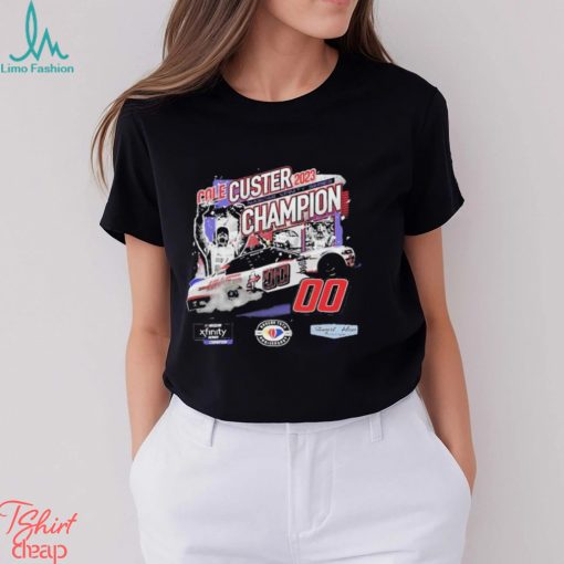 Cole Custer Stewart Haas 2023 NASCAR Xfinity Series Champion Shirt