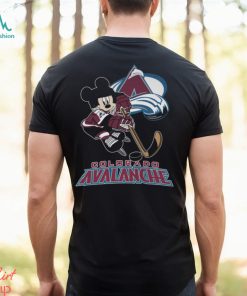 Colorado Avalanche Mickey Mouse Disney Hockey Stanley Cup Champions Shirt