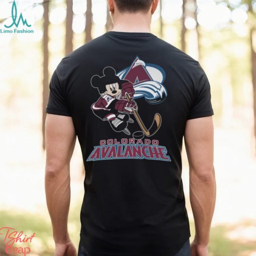 Colorado Avalanche Mickey Mouse Disney Hockey Stanley Cup Champions Shirt