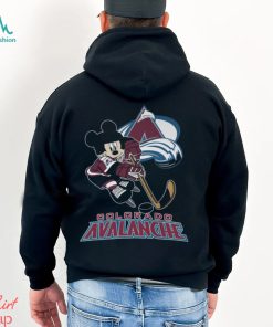 Colorado Avalanche Mickey Mouse Disney Hockey Stanley Cup Champions Shirt