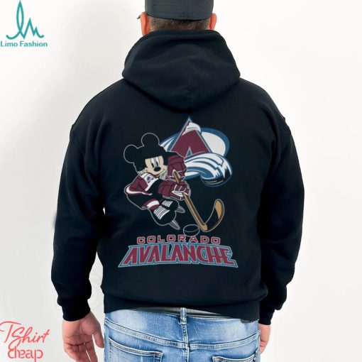 Colorado Avalanche Mickey Mouse Disney Hockey Stanley Cup Champions Shirt