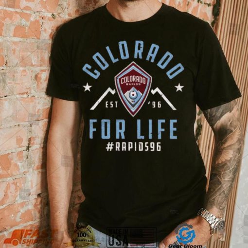 Colorado Rapids For Life WHT Shirt