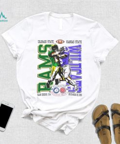 Colorado State Rams vs Kansas State Wildcats holiday bowl T shirt