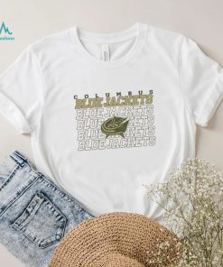 Columbus Blue Jackets Levelwear Contact Down The Line Shirt