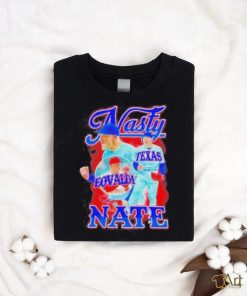 Comfort Colors Nasty Nate Texas Rangers graphic T shirt