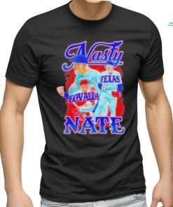 Comfort Colors Nasty Nate Texas Rangers graphic T shirt