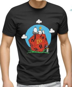 Comic Dog RPG d20 Snoopy T Shirt