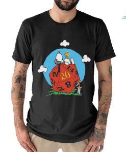 Comic Dog RPG d20 Snoopy T Shirt