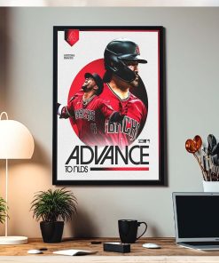 Congrats Arizona Diamondbacks Advance To NLDS 2023 MLB Home Decor Poster Canvas