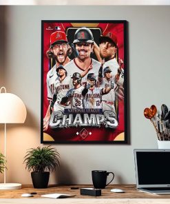 Congrats Arizona Diamondbacks MLB National League Champions 2023 Poster Canvas