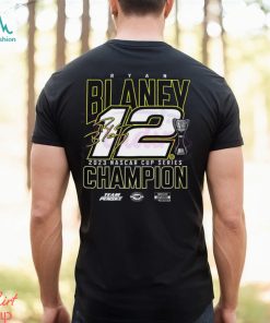 Congrats Ryan Blaney 12 NASCAR Cup Series Champion Shirt