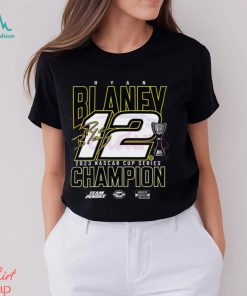 Congrats Ryan Blaney 12 NASCAR Cup Series Champion Shirt