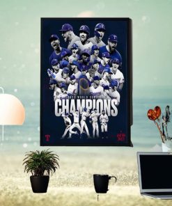 Congrats Texas Rangers Are 2023 World Series Champions MLB Home Decor Poster Canvas