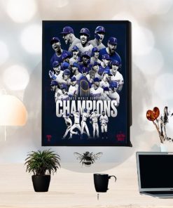 Congrats Texas Rangers Are 2023 World Series Champions MLB Home Decor Poster Canvas