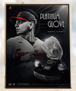 Congrats To Andres Gimenez The 2023 AL Platinum Glove Winner Home Decor Poster Canvas