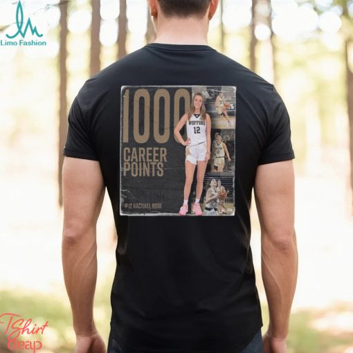 Congrats To Rachael Rose On Reaching 1000 Career Points Unisex T Shirt