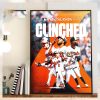 Congrats Arizona Diamondbacks MLB National League Champions 2023 Poster Canvas