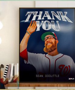 Congratulations On A Great Career And Thank You Sean Doolittle Home Decor Poster Canvas