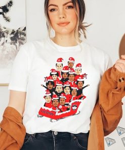 Connecticut Huskies cartoon merry Christmas shirt