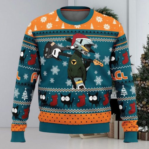 Cool Guitar Canti Fooly Cooly FLCL Ugly Christmas Sweater