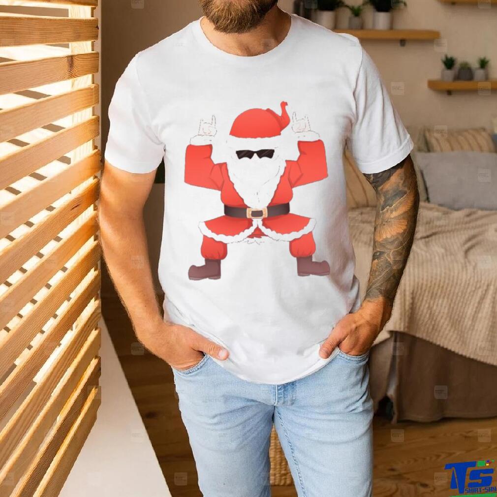 Cool Santa Claus Rock Heavy Metal Christmas Xmas Gift Shirt Cool Santa Claus Rock Heavy Metal Christmas Xmas Gift Shirt