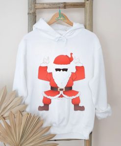 Cool Santa Claus Rock Heavy Metal Christmas Xmas Gift Shirt