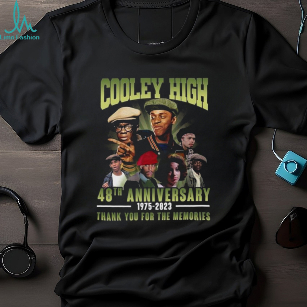 Cooley High 48th Anniversary 1975 – 2023 Thank You For The Memories T Shirt – Limited Edition Cooley High 48th Anniversary 1975 – 2023 Thank You For The Memories T Shirt – Limited Edition