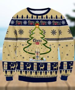 Coors Banquet Christmas Tree Ugly Christmas Sweater