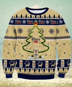 Coors Banquet Christmas Tree Ugly Christmas Sweater