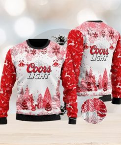 Coors Light Ugly Christmas Sweater 3D, Coors Beer Ugly Sweater