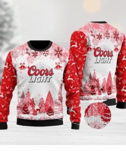 Coors Light Ugly Christmas Sweater 3D, Coors Beer Ugly Sweater