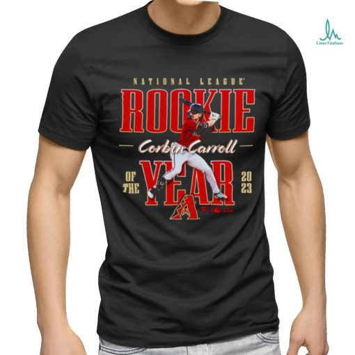 Corbin Carroll Diamondbacks 2023 NL Rookie of the Year shirt