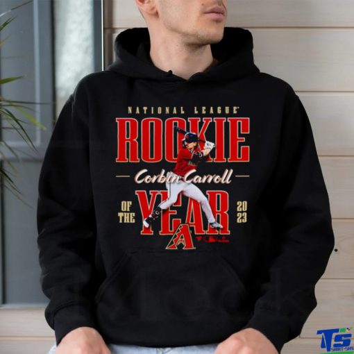 Corbin Carroll Diamondbacks 2023 NL Rookie of the Year shirt
