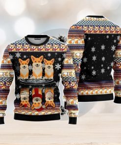 Corgi Dog Christmas Unisex Ugly Sweater