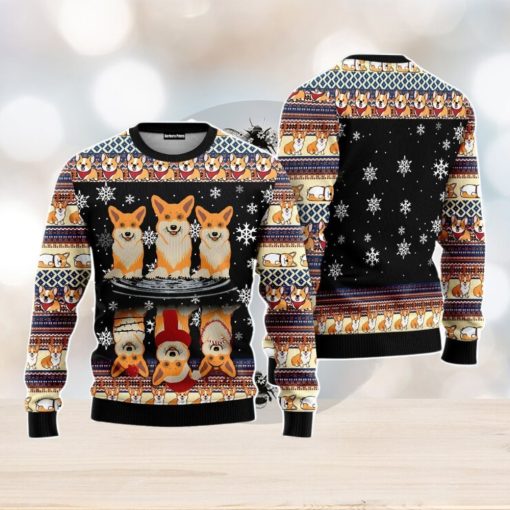 Corgi Dog Christmas Unisex Ugly Sweater