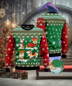 Corgi Snow Day Ugly Christmas Sweater Style Gift For Men And Women