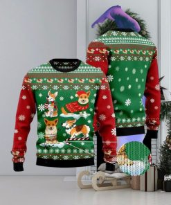 Corgi Snow Day Ugly Christmas Sweater Style Gift For Men And Women