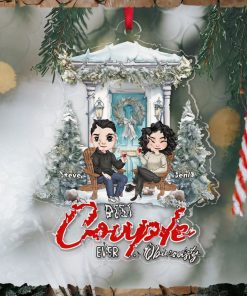 Couple, Best Couple Ever... Obviously, Personalized Ornament, Christmas Gifts For Couple