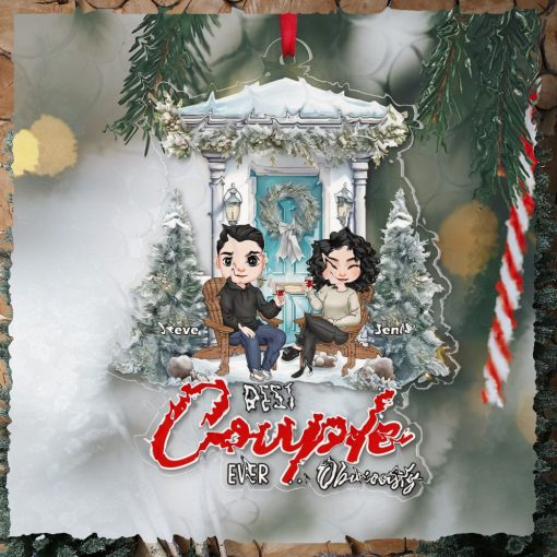 Couple, Best Couple Ever... Obviously, Personalized Ornament, Christmas Gifts For Couple