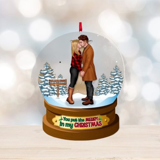Couple, You Put The Merry In My Christmas, Christmas Gifts For Couple
