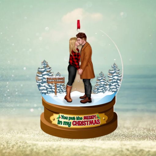 Couple, You Put The Merry In My Christmas, Christmas Gifts For Couple