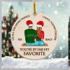 Couple You’re my favorite Christmas Ornament