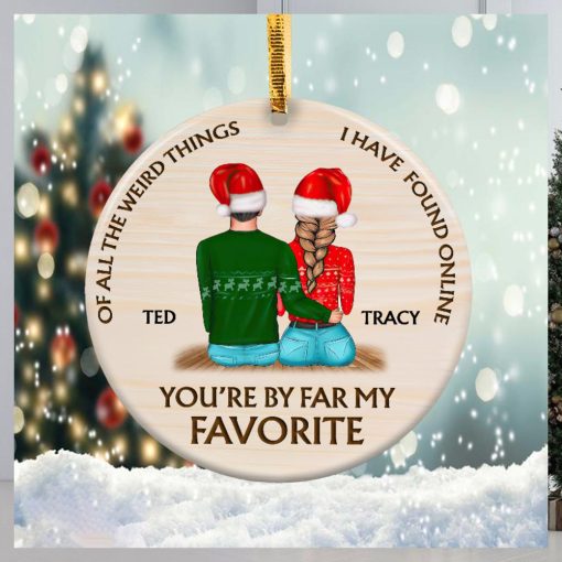 Couple You’re my favorite Christmas Ornament