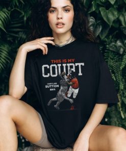 Courtland Sutton Denver My Court WHT Shirt