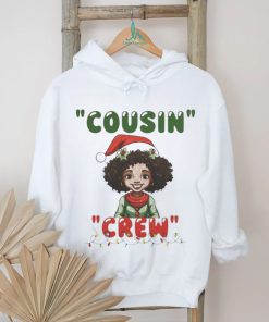 Cousin Crew African American Family Christmas Shirt