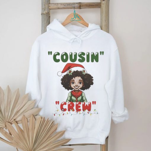 Cousin Crew African American Family Christmas Shirt